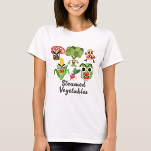 T-shirt végétal drôle de calembour pour des dam