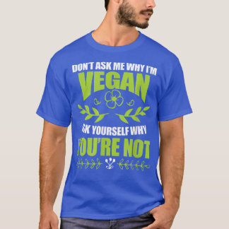 T-shirt Végétal végétarien végétarien Végétation