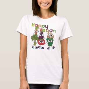T-shirt Végétalien heureux