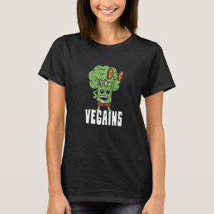 T-shirt Végétaliens Bodybuilder Végétal Gym Végétal Cultu