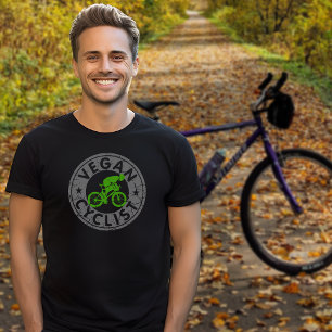 T-shirt Végétan Cycliste, Fitness