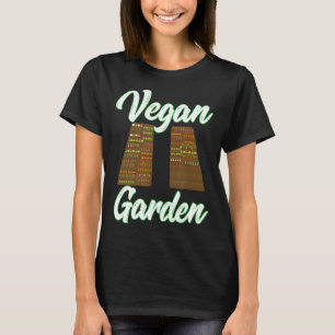 T-shirt Végétan Jardin Illustration Jardinage Légume