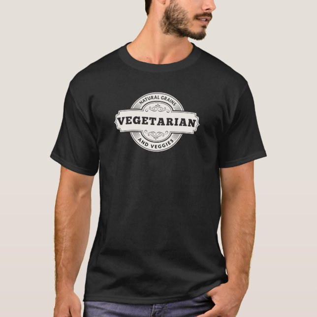 T-shirt Végétarien (Devant)