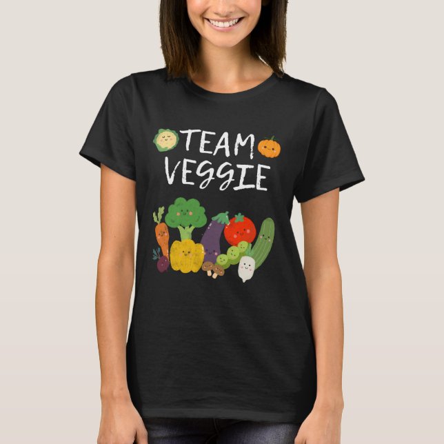T-shirt Végétarien amusant Veggie Plante végétarien (Devant)