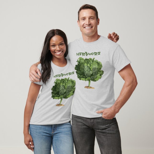 T-shirt végétarien Herbivore (Unisexe)