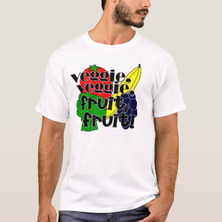 T-shirt Végétarien végétarien, fruit de fruit !