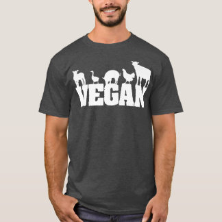 T-shirt Végétarien vintage Funny Végétarien Rétro Végétal