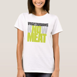T-shirt Végétariens aucune viande