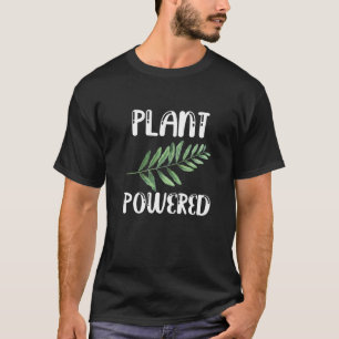 T-shirt végétariens et végétaliens à moteur plante