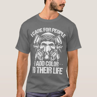 T-shirt Véhicule Ajouter de la couleur à la peinture autom