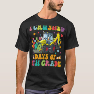 T-shirt Véhicule De Construction J'Ai Conduit 100 Jours De