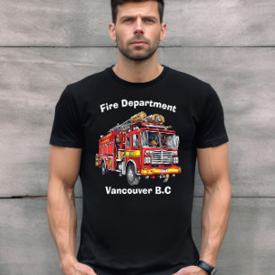 T-shirt Véhicule d'urgence diurne en attente