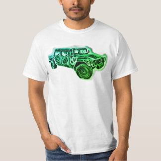 T-shirt Véhicule tout-terrain vert