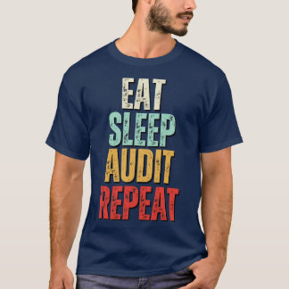 T-shirt Veille de l'alimentation Répétition de l'audit Vei