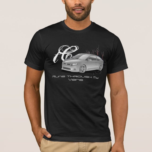 T-shirt veines de comité technique (Devant)