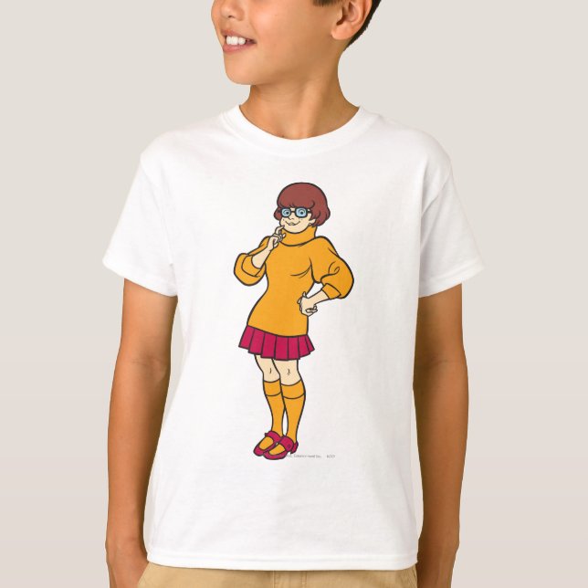T-shirt Velma Résout Le Coque (Devant)