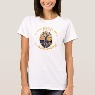 T-SHIRT VÉLO À VÉLO GRAVEL MTB MONTAINE HYBRIDE VÉLOS
