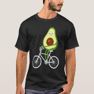 T-shirt Vélo Avocat Biker Guacamole Végétalien