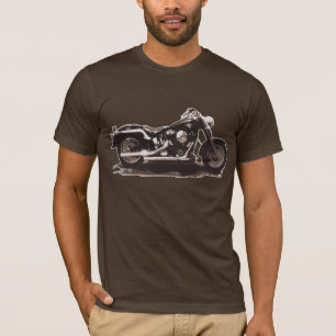 T-shirt Vélo classique vintage Brown