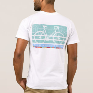 T-shirt Vélo cool et urbain inspiré blanc