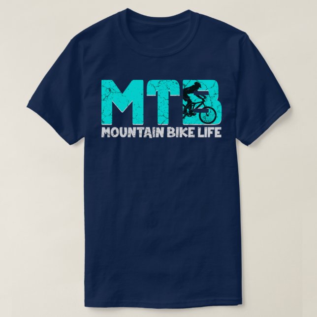 T-shirt Vélo de montagne MBT (Design devant)