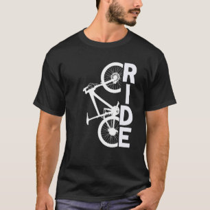 T-shirt Vélo de montagne pour hommes Ride Graphisme vertic