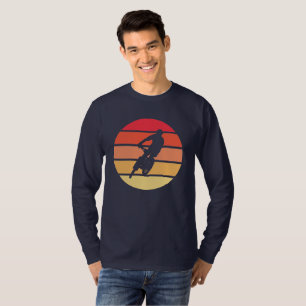 T-shirt Vélo de montagne sur Retro Sunset Vêtements de ray