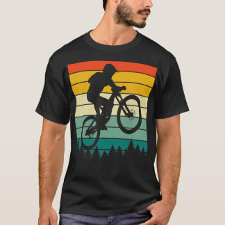 T-shirt Vélo de montagne Vélo de montagne Retro Vélo Vinta