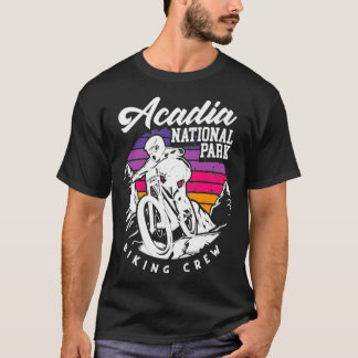 T-shirt Vélo de montagne Vélo de vélo Acadia