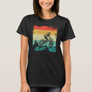 T-shirt Vélo De Montagne Vintage Mtb Vélo De Descente