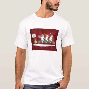 T-shirt Vélo de neige !