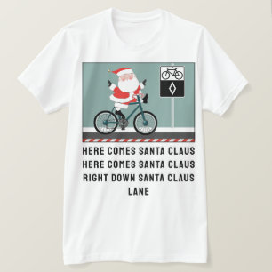 T-shirt Vélo de Noël