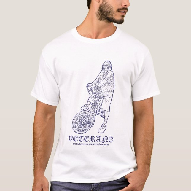 T-shirt Vélo de Veterano (Devant)