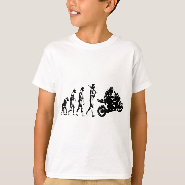 T-shirt vélo d'évolution (Devant)