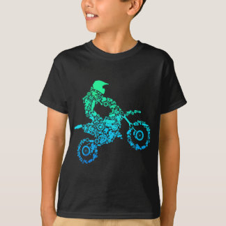 T-shirt Vélo Dirt Rider Motocross Enduro Dirt Vélo Cadeau