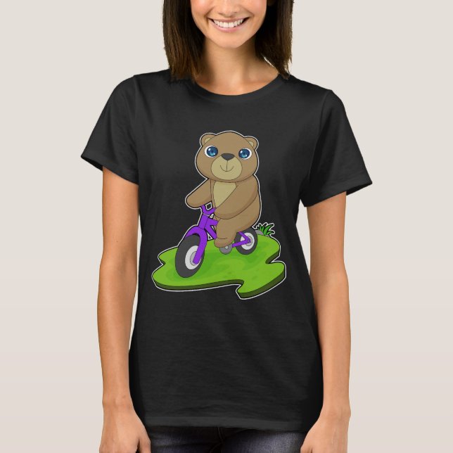 T-shirt Vélo d'ours (Devant)