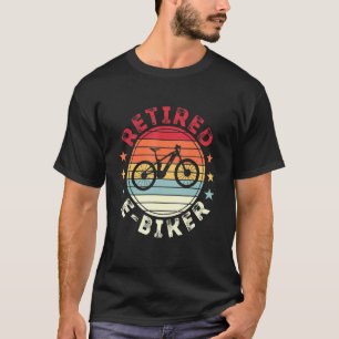 T-shirt Vélo E à la retraite e vélo e vélo vélo MTB vélo E