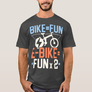 T-shirt Vélo électrique E-Vélo vélo vélo vélo vélo Lover v