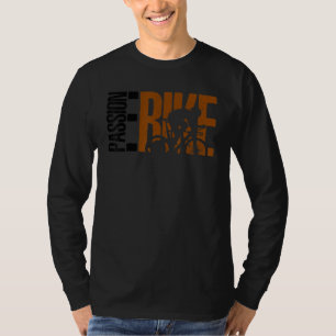 T-shirt Vélo électrique graphique de passion Vélo tout ter