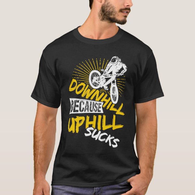 T-shirt Vélo MTB vélo rétro vélo MTB (Devant)
