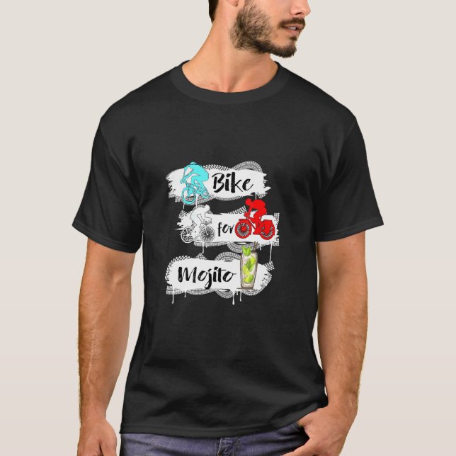 T-shirt Vélo Pour Mojito CyclRoad Mtb Vélo Bmx (Devant)