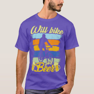 T-shirt Vélo pour une bière