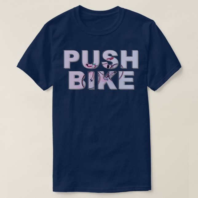 T-SHIRT VÉLO POUSSE (Design devant)
