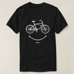 T-shirt Vélo Souriant Face À Un Vélo Drôle Drôle De V