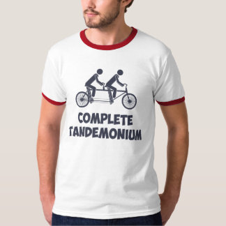 T-shirt Vélo tandem Tandemonium complet