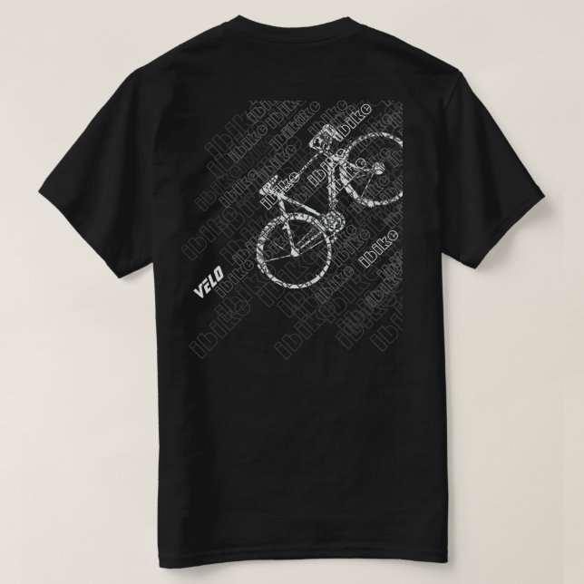 T-shirt vélo = vélo = vélo . agréable (Design dos)