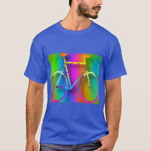 T-shirt Vélo Vélo Vélo Royal Blue