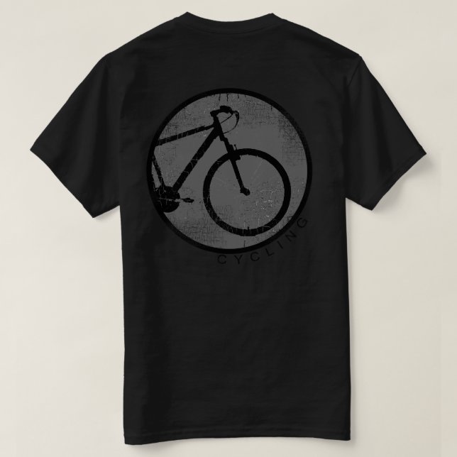 T-shirt vélo, vélo ; vélo / vélo (Design dos)