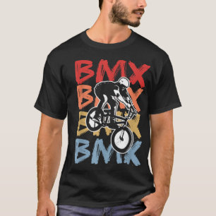 T-shirt Vélo vintage BMX Biker Cadeau Freestyle Stunt BMX