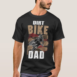 T-shirt Vélo Vintage Distorsion Papa MX Motocross